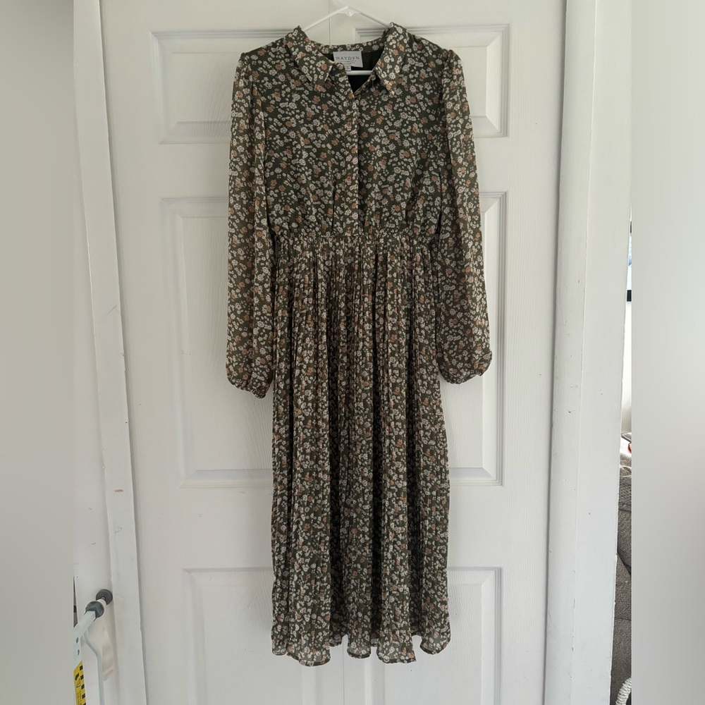 Floral Collared Dress